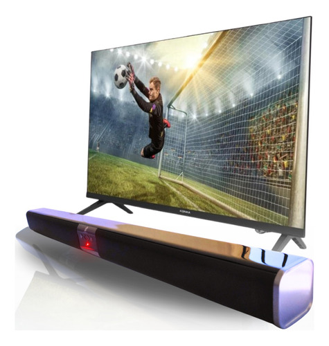 Caixa Soundbar Bluetooth Barra De Som Tv Smart Hdmi Woofer