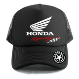 Gorras Trucker Honda Motos Remeras Estampadas Canibal