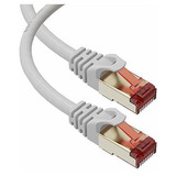 Cable Ethernet Cat7, 15 Pies, Conector Rj45, Doble Blindaje