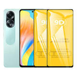 Mica De Cristal Templado Para Oppo A58 Pack 2 Piezas