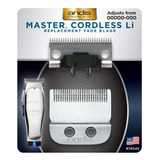 Andis Master Cordless Li Replacement Fade Blade, Carbon Stee