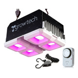 Led Growtech 200w Full Spectrum Con Poleas Cultivarg Y Timer