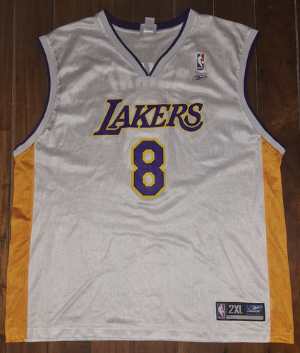 Camiseta De Los Lakers Nba 1999/2000 Reebok #8 Bryant 
