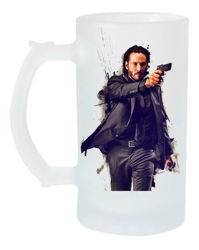 Tarro Cervecero 16oz John Wick