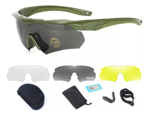 Lentes Tácticas Militares Con 6 Micas