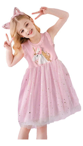 Vestido Disfraz De Princesa Para Niñas Para Cumpleaños