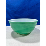 Bowl Pyrex Made In Usa Coleccionable Vintage Retro Verde