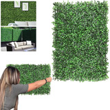 14 Placas Grama Artificial Jardim Vertical Muro Ingles Verde