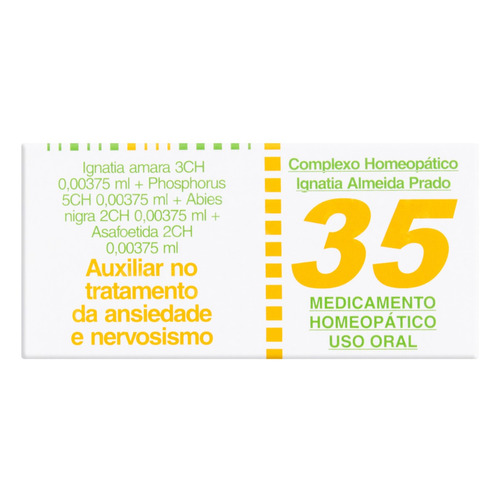 Complexo Homeopático Almeida Prado 35 Caixa 60 Comprimidos