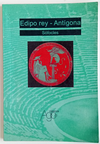 Edipo Rey Antígona Sófocles Ed Agebe Clásicos Teatro Libro
