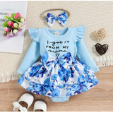 Conjunto Vestido Y Body Para Niñas-bebes Pulguiskids Mod 7