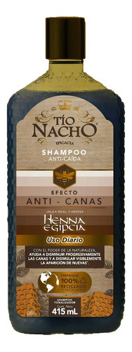 Shampoo Tío Nacho Efecto Anti-canas - mL a $44900