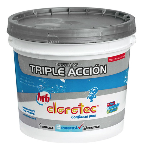 Pastillas De Cloro Triple Acción 5 Kg. Clorotec- Prestigio