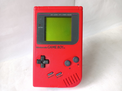 Game Boy Dmg-01 Tabique Original Sin Tapa De Pilas Detalles