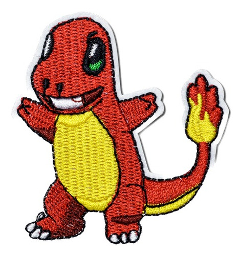 Parches Charmander Bordado Adhesivo Ropa Plancha