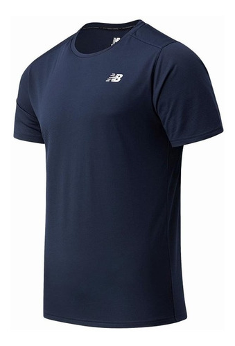 Camiseta New Balance Accelerate Para Hombre-azul