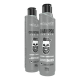 Cabelo E Barba For Man Shampoo E Condicionador Tróia 2x300ml