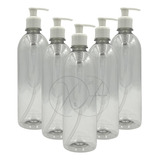 Envases Botellas De Plastico 500 Ml Dosificador Crema Gel 10
