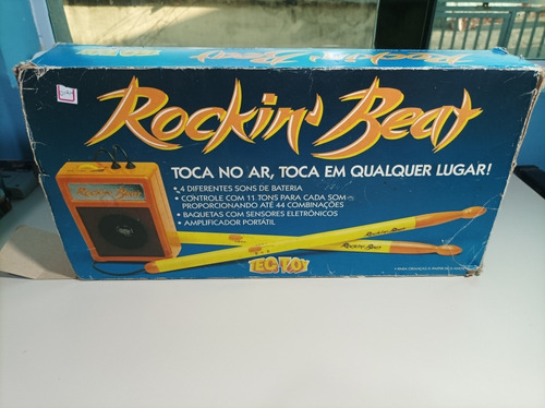 Brinquedo Rockin' Beat Tec Toy Funcionando Parcialmente
