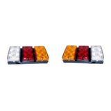 Farol Led Para Carro De Arrastre 12/24v (par) Envio Gratis