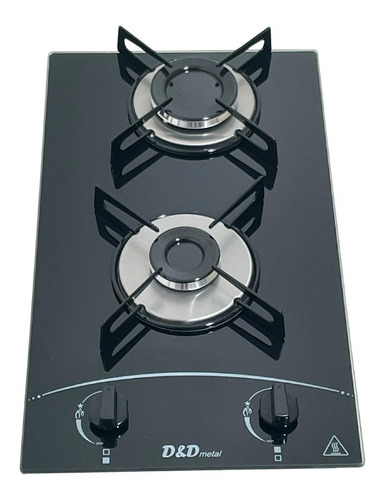 Fogão Cooktop Gás D&d Metal Ce02 Preto 110v/220v