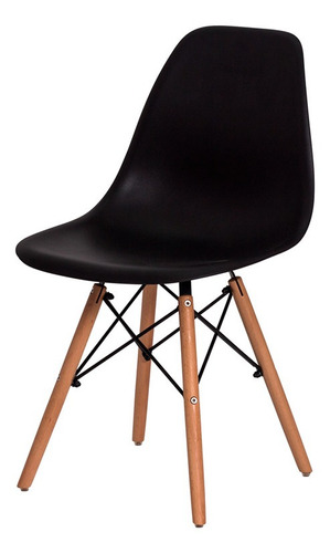 Cadeira Preta Barata Para Cozinha Eiffel Eames