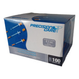 Jeringa 0.3 Ml Aguja 31g X 8mm Precision Care - Caja X 100 U