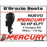 Motor Fuera De Borda Mercury 50 Hp 4 Tiempos Full Dorazio