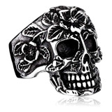 Anillo De Hombre Calavera Craneo Moda 2020 Silver Space