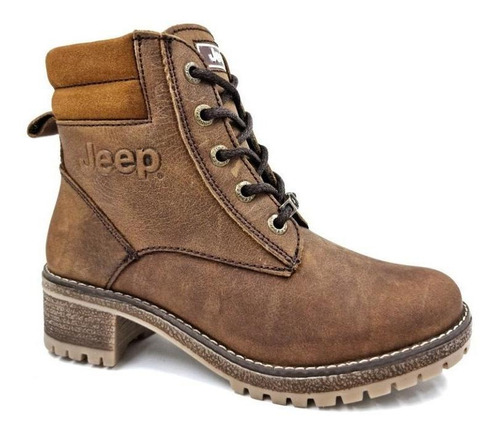 Bota Para Mujer  Jeep Cleeveland 19052 Encino Roble