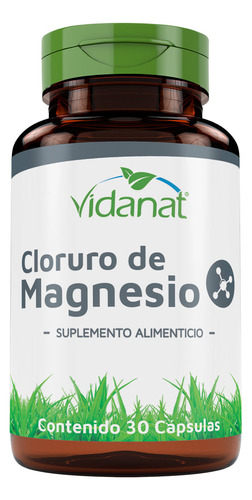 Cloruro De Magnesio Vidanat 30 Cápsulas