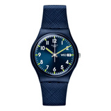 Reloj Swatch Sir Blue So28n702 Agente Oficial C