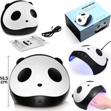 Lámpara De Panda Para Uñas Led Uv + 2 Limas De Regalo