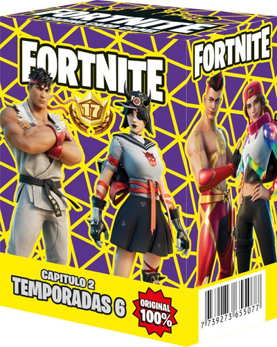 Cartas Fortnite - Caja Cualquier Color