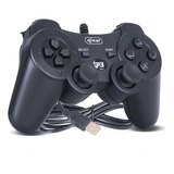 Controle Joystick Usb Ps3 Pc Gamer Kp-4123a+