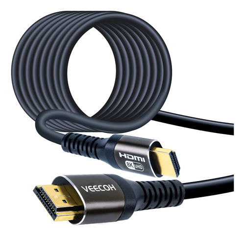 Veecoh Cables Hdmi 8k 25ft/8m 2.1, Hdr 48gbps 8k 60hz 4k 120