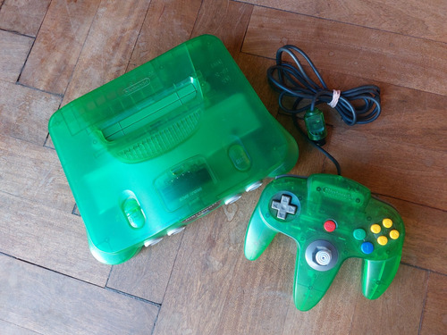 N64 Consola Nintendo 64 Americana Funtastic Jungle Green C J