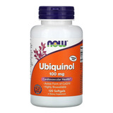 Suplemento En Cápsulas Blandas Now  Ubiquinol En Pote 120 Un