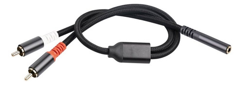 Cable 2rca Macho A 3,5 Mm Hembra, Cable Auxiliar Mw23-02-132