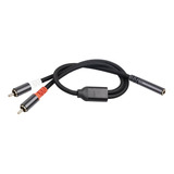 Cable 2rca Macho A 3,5 Mm Hembra, Cable Auxiliar Mw23-02-132