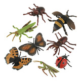 Juego De 8 Piezas De Juguete Para Insectos, Plástico, Modelo