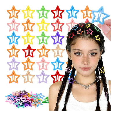 50ps Prendedores Horquilla Para Niñas Con Forma De Estrella | MercadoLibre