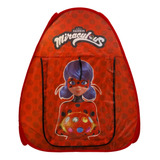 Barraca Miraculous Ladybug Vermelho - Multikids