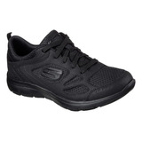 Zapatillas Skechers Summits Suited Escolar 12982-bbk