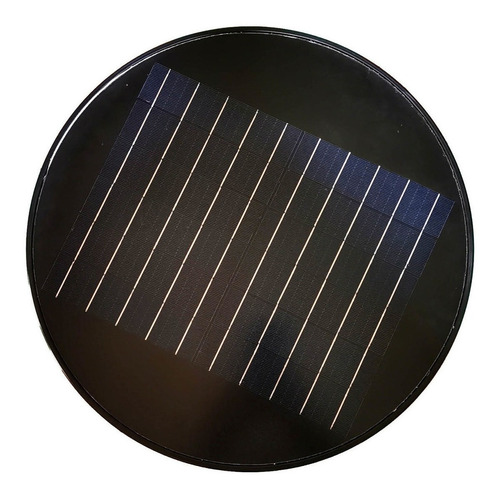 3 Pz Lampara Solar Led 200w Para Poste 360grados Tipo Ovni