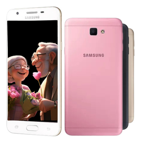 Celular Idoso Samsung J5 Prime Tela Grande + Muitos Mimos 