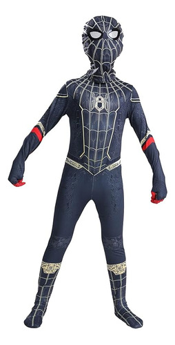 Disfraz Spiderman Hombre Araña Niño Halloween Cosplay 