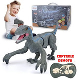 Juguete De Dinosaurio Sm180 Con Control Remoto Velociraptor