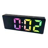 Reloj Despertador Alarma Niños Digital Led Mesa De Noche 