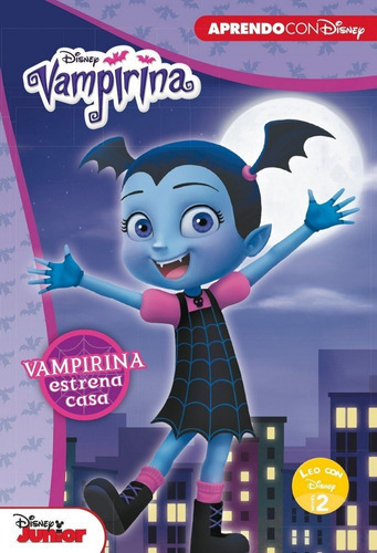 Vampirina Estrena Casa (leo Con Disney - Nivel 2), De Disney,. Editorial Cliper Plus, Tapa Blanda En Español